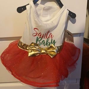 XS dog christmas dress